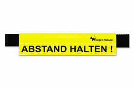 WAARSCHUWINGSSLEEVE - M | ABSTAND HALTEN