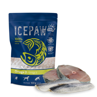 ICEPAW Omega 3 (Haring & Makreel) | 100 gram