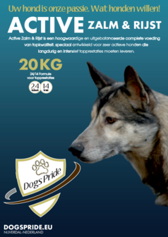 Dogs Pride Active Zalm &amp; Rijst | 20 KG