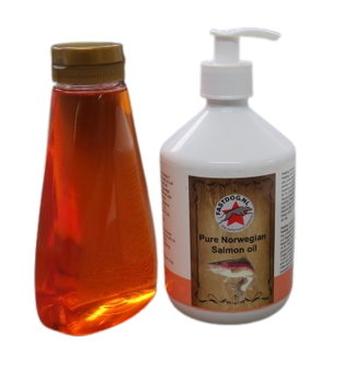 Fastdog Noorse Zalmolie - 500 ml