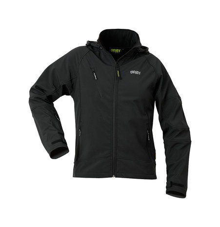 Owney Fjord Softshell Jacket | Zwart