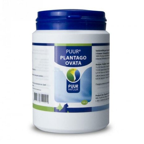 PUUR PLANTAGO OVATA | 100 GRAM