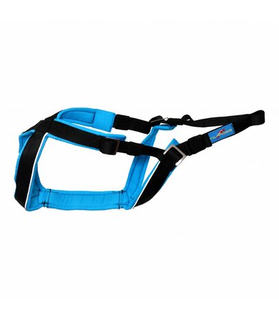 Inlandsis open-back harnas Blue - kleine hond t/m 24KG
