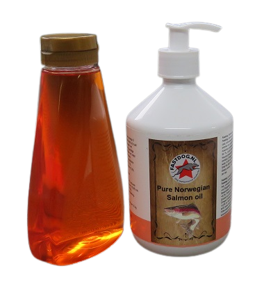 Fastdog Noorse Zalmolie - 500 ml