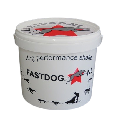 FASTDOG SHAKE EMMER VOOR 2.5 KG