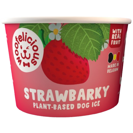 DOG ICE STRAWBERRY