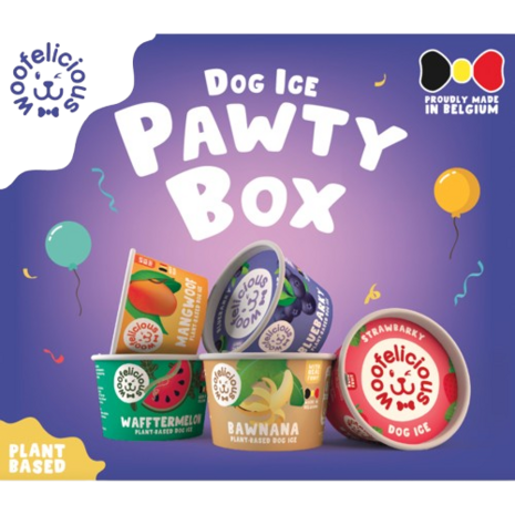 DOG ICE PAWTY BOX ( 6 x 100 gram)