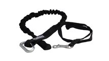Racing Tug Line + bungee - 2 M | voor steppen, bikejoring of skijoring