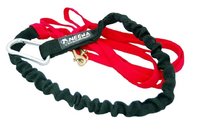 Racing Tug Line + bungee - 2 Dogs | voor steppen, bikejoring, skijoring
