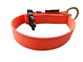 HALSBAND MET STEEKSLOT + VEILIGHEIDSRING