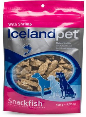 Icelandpet snack met Garnaal