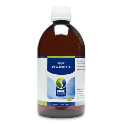 PUUR Veg Omega 500 ml | Hond - Kat - Paard