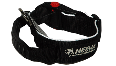 Halsband met handvat