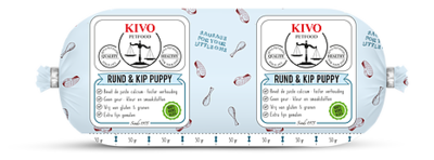 Rund & Kip Puppy (voorheen KIVO Puppy Compleet) 500 gram