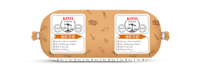 Meat to go (voorheen Kivo Kennelworst Compleet) 1000 gram