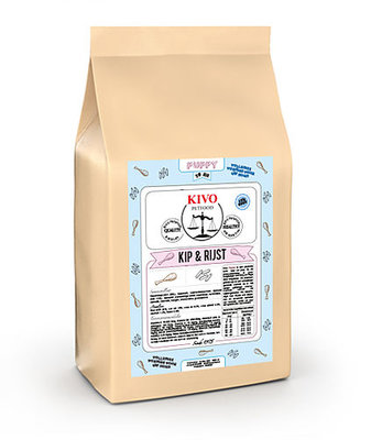 Kip & Rijst - Puppy - koudgeperst | 15 KG