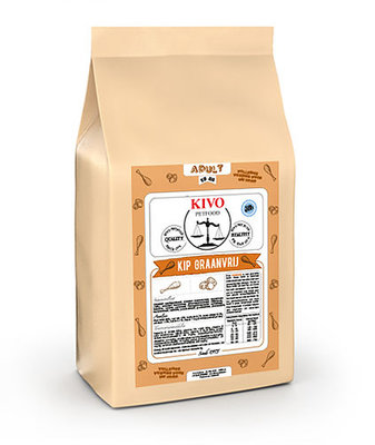 Kip graanvrij - Adult - koudgeperst | 15 kg