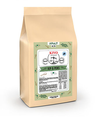 Kip & Pens - Adult - koudgeperst | 15 KG