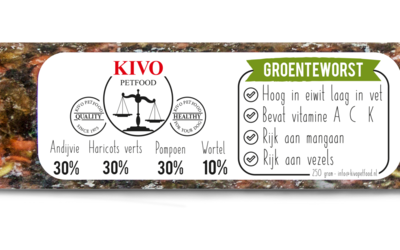 KIVO Groenteworst - per rol a 250 gram