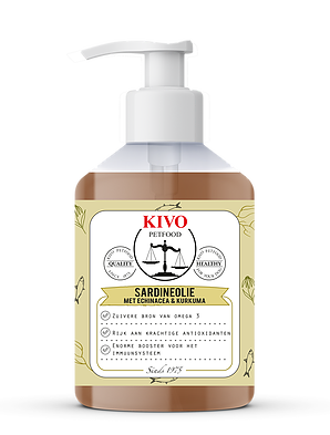 Sardineolie met Echinacea & Kurkuma