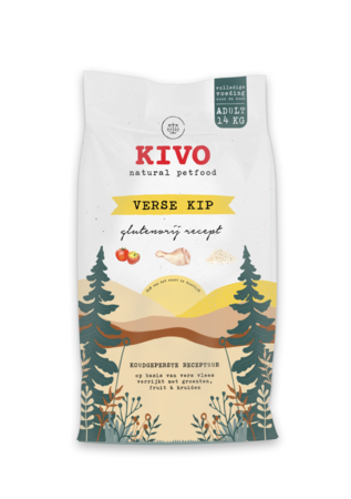 KIVO verse Kip - Gluttenvrij, koudgeperst | 14KG