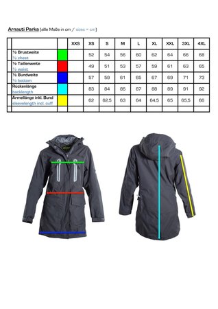 Owney Arnauti Zomer Parka | Ocean Blue - Maat S
