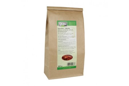 GRAU Gedroogde Wortel Vlokken - 500 gram