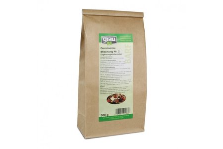 GRAU - NR 2. Gedroogde Groente Melange - 500 gram