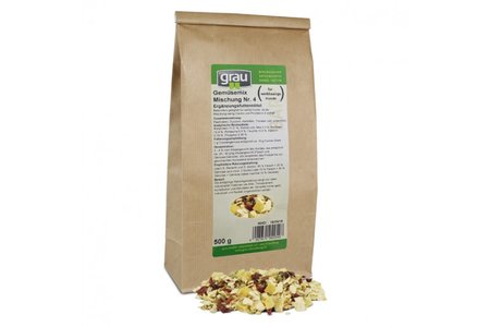 GRAU - NR 4. Gedroogde Groente Melange - 500 gram