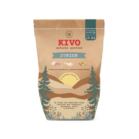 KIVO Junior - koudgeperste brok | 14 KG