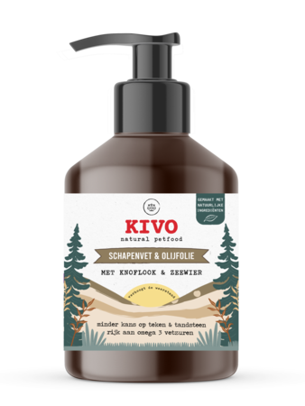 Kivo Schapenvet met knoflook & zeewier