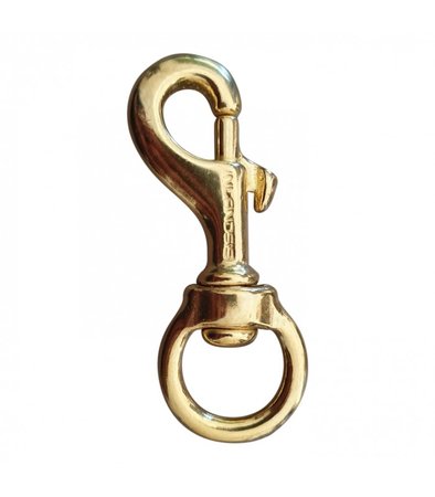 Musketon marine brons 17 mm