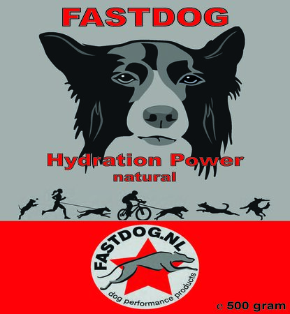 Fastdog - Hydration Power - Naturel 500 gram